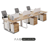 होम ऑफिस लकड़ी की पीसी स्टडी टेबल 2 परत वाली बड़ी डीप फ़ाइल दराज कैबिनेट कंप्यूटर डेस्क के साथ