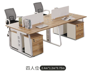 होम ऑफिस लकड़ी की पीसी स्टडी टेबल 2 परत वाली बड़ी डीप फ़ाइल दराज कैबिनेट कंप्यूटर डेस्क के साथ