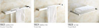 आधुनिक पीतल क्रोम चढ़ाना धातु स्नानघर सहायक उपकरण कॉर्नर तौलिया कपड़े रैक धारक