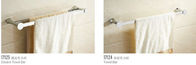 आधुनिक पीतल क्रोम चढ़ाना धातु स्नानघर सहायक उपकरण कॉर्नर तौलिया कपड़े रैक धारक