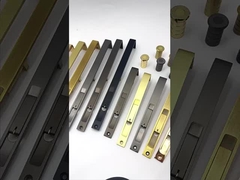 नवीनतम उच्च गुणवत्ता वाले हिडन कॉपर मटेरियल फ्लश बोल्ट लैच डोर लॉक निर्माता सुरक्षा गार्ड एसएल