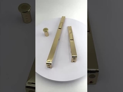 नवीनतम उच्च गुणवत्ता वाले हिडन कॉपर मटेरियल फ्लश बोल्ट लैच डोर लॉक निर्माता सुरक्षा गार्ड एसएल