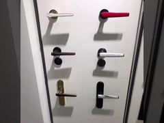 आपके लिए आधुनिक जिंक मिश्र धातु दरवाज़े के हैंडल, वाणिज्यिक दरवाज़े के हैंडल 58 * 85 मिमी अनुकूलित डिज़ाइन का परिचय दें