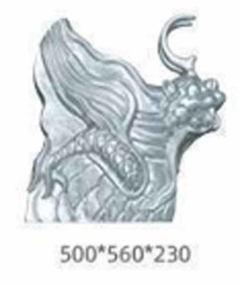 50x50 65x65 सजावटी वर्ग आधार एल्यूमीनियम गोल बाड़ पोस्ट टोपी