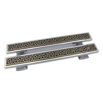 Aluminum Metallic Antique Bronze Glass Door Pull Handle