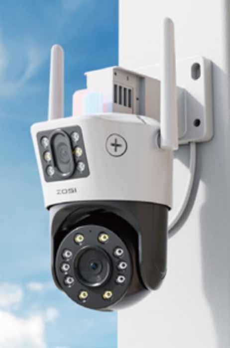 हॉट स्मार्ट होम वाईफ़ाई कैमरा 1080P PTZ WIFI आउटडोर वाटरप्रूफ IP66 वायरलेस आईपी कैमरा सीसीटीवी PTZ कैमरा