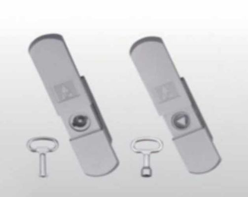 उच्च सुरक्षा इलेक्ट्रिक बॉक्स कैबिनेट दरवाजा लॉक स्टेनलेस स्टील स्वर्ग पृथ्वी लिंक ऊपरी निचले लिंक लॉक