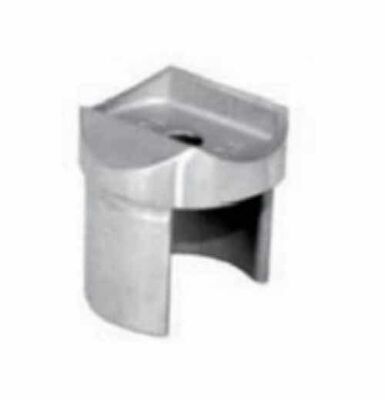 304 पाइप हैंडल कनेक्टर होल्ड 2'' 2 1/2' ट्यूब स्टेनलेस स्टील रेलिंग ब्रैकेट