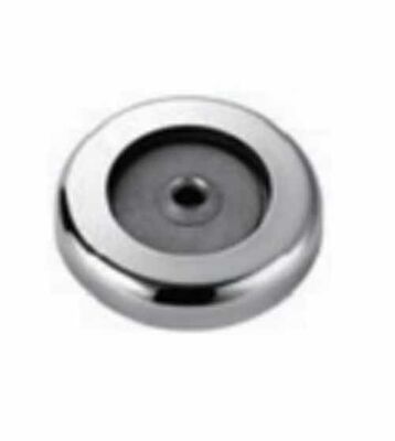 गर्म बिक्री आधुनिक शैली 12 मिमी साटन फिनिश हैंड्रिल रेलिंग फिटिंग गोल प्लास्टिक कनेक्टर हार्डवेयर आउटडोर बालकनी डेक के लिए