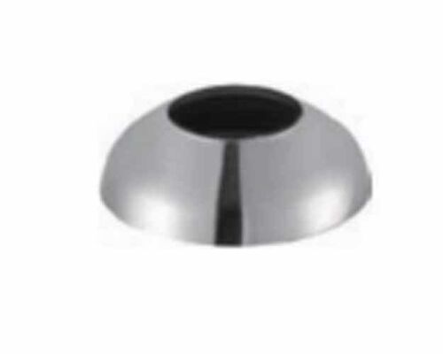 स्टेनलेस स्टील यूनिवर्सल पाइप बेस वार्डरोब हार्डवेयर, गाढ़े हैंगर तौलिया और कपड़े रेल गोलाकार निकला हुआ किनारा निकला हुआ किनारा बेस